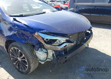 2016 Toyota Corolla S Plus from USA, damaged, VIN 2T1BURHE1GC500590